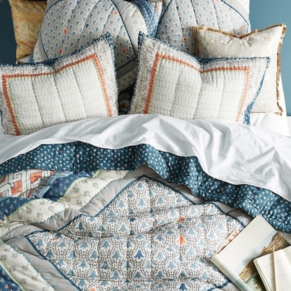 Anthropologie Linden Standard Pillow Sham - Picture 3 of 3